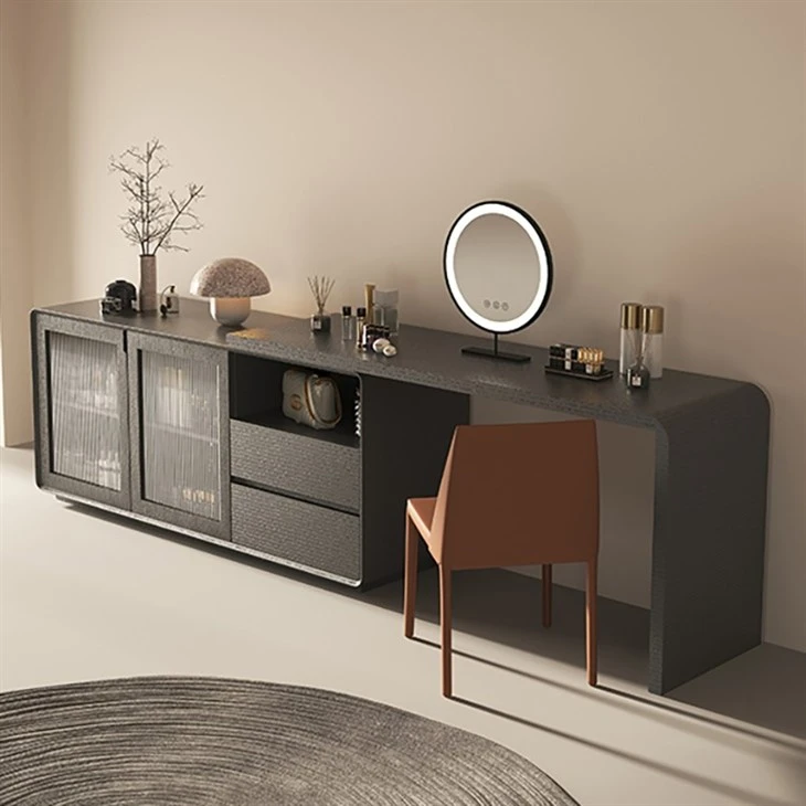 Changhong Glass Vanity Desk